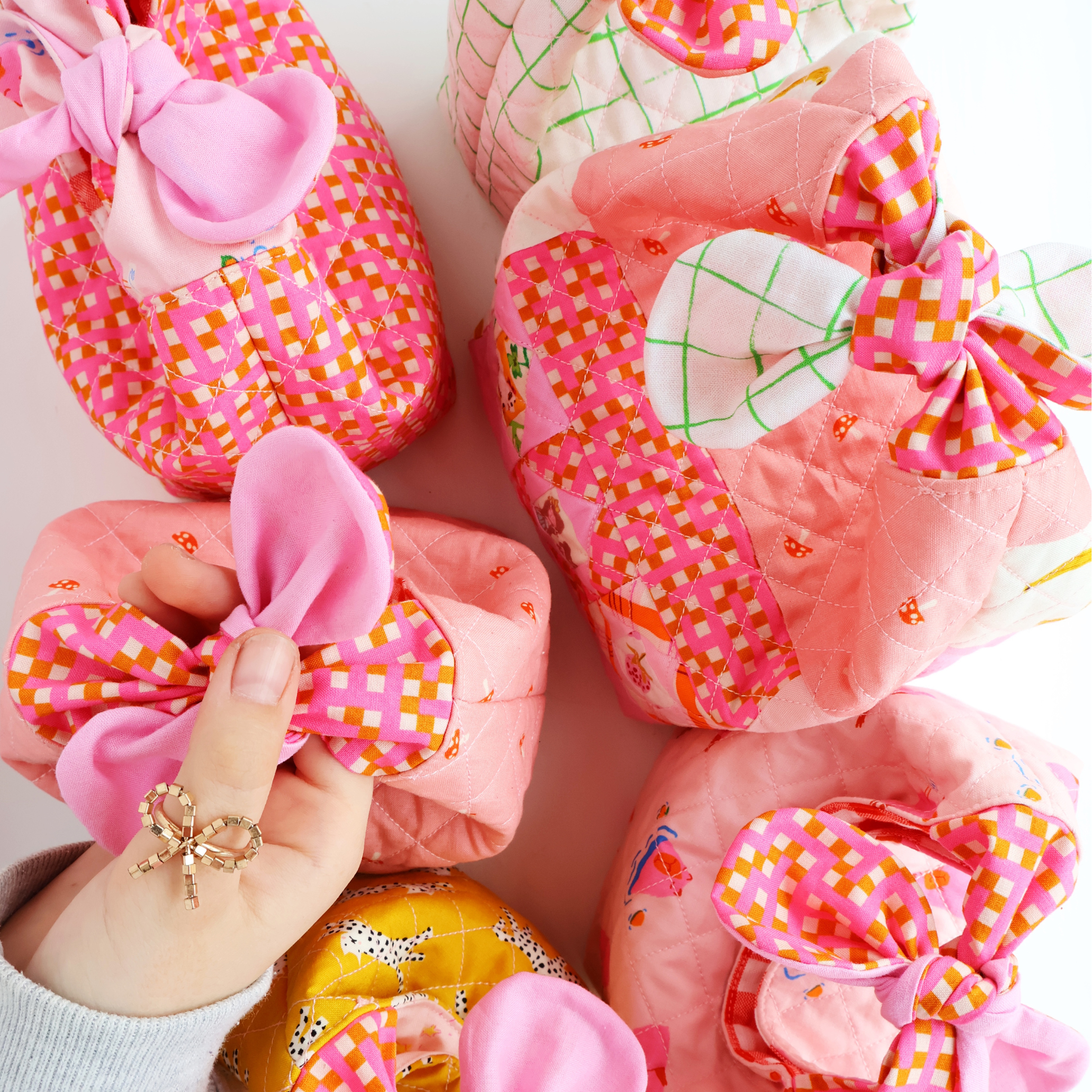 Nami Knot project bag - Sewing Pattern and Video Tutorial