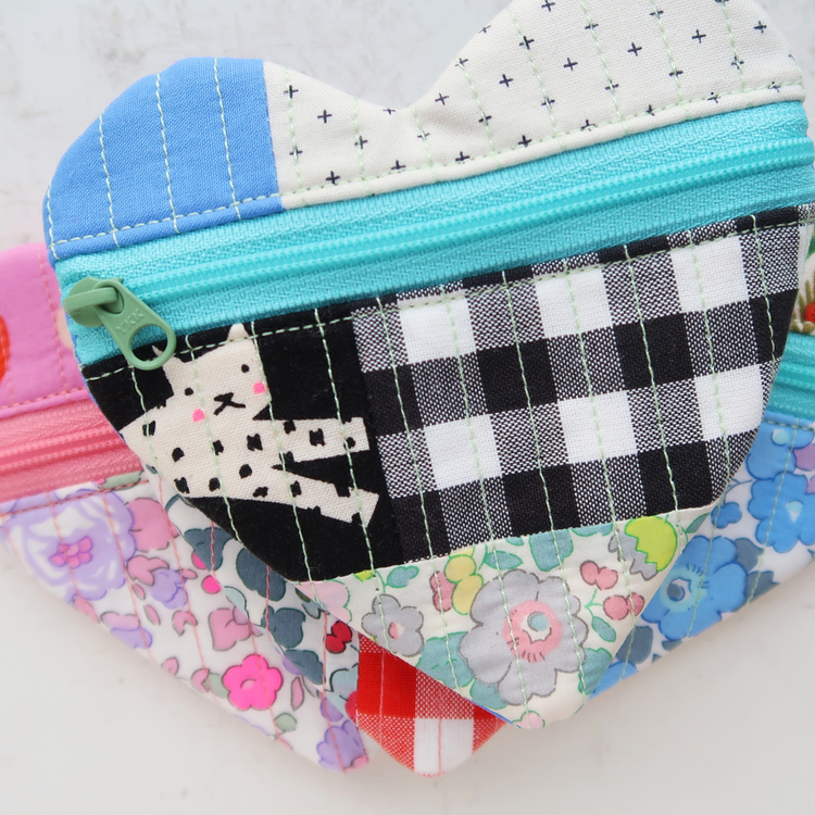 I Heart You Bag - sewing pattern