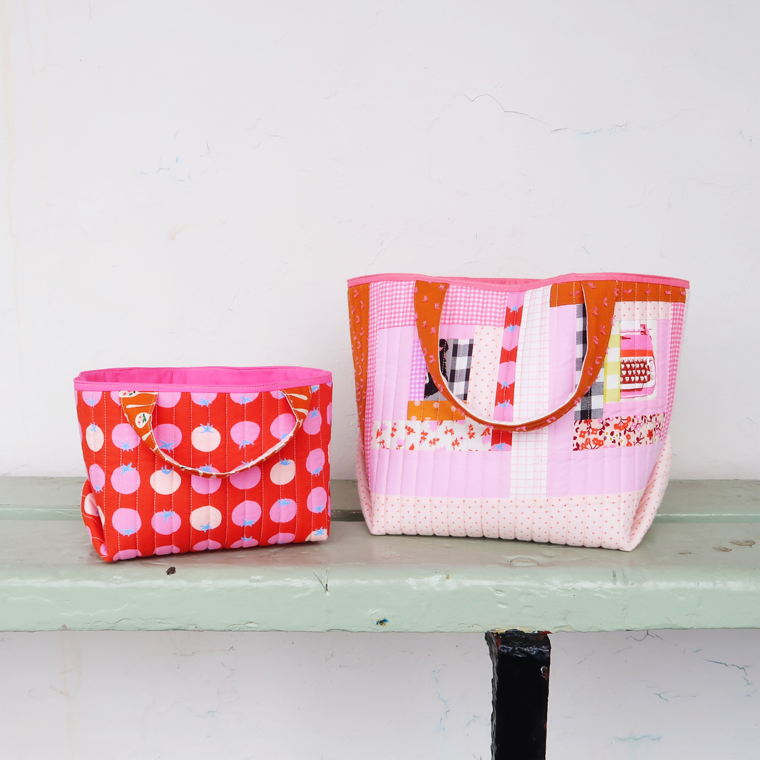 Quilted Boxy Pouch - sewing pattern