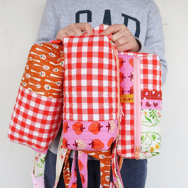 Quilted Bum Bag - sewing pattern