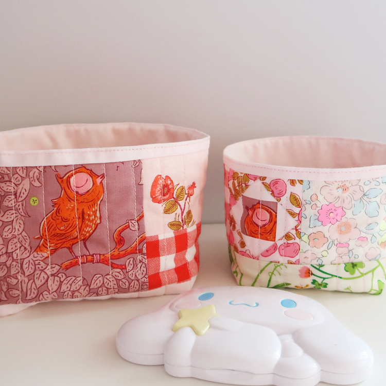 Super Easy Baskets - sewing pattern