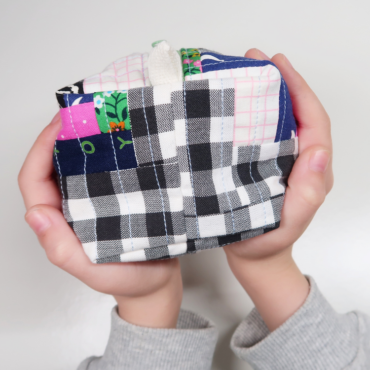Quilted Boxy Pouch - sewing pattern