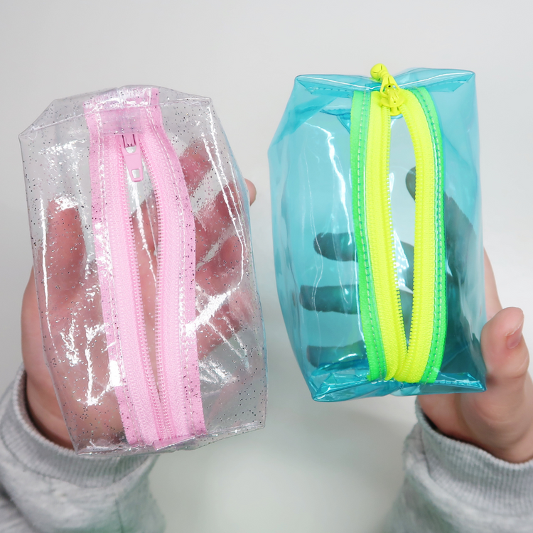Clear Boxy Pouch - sewing pattern