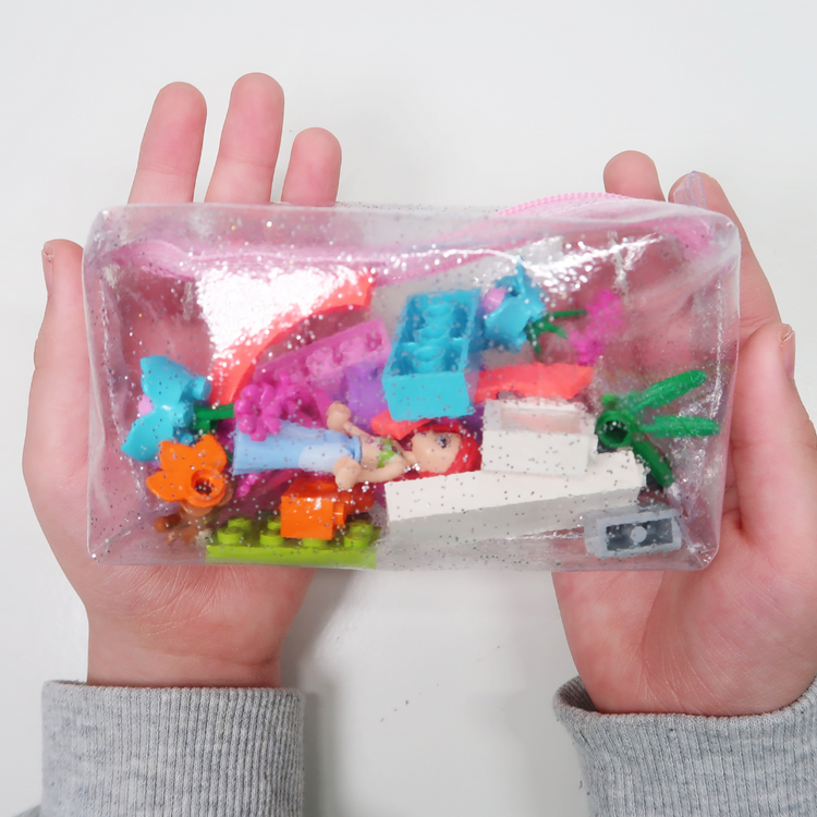 Clear Boxy Pouch - sewing pattern