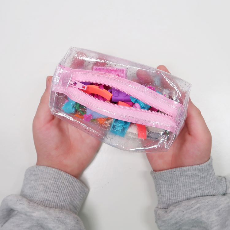 Clear Boxy Pouch - sewing pattern