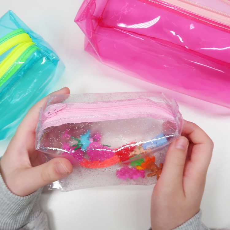 Clear Boxy Pouch - sewing pattern