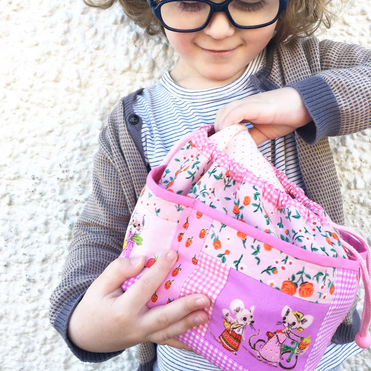 Wee Braw Bag - sewing pattern