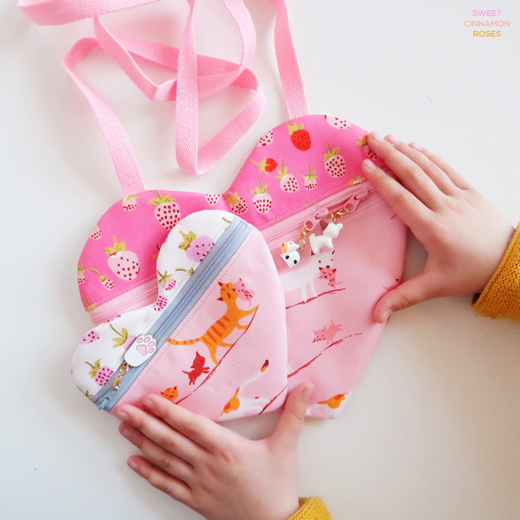 I Heart You Bag - sewing pattern