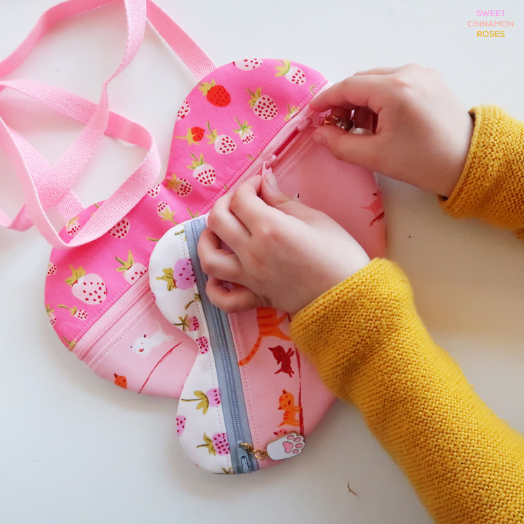 I Heart You Bag - sewing pattern