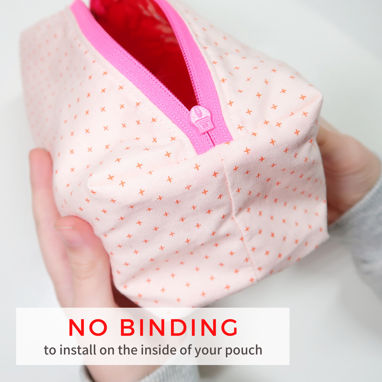 Quilted Boxy Pouch - sewing pattern