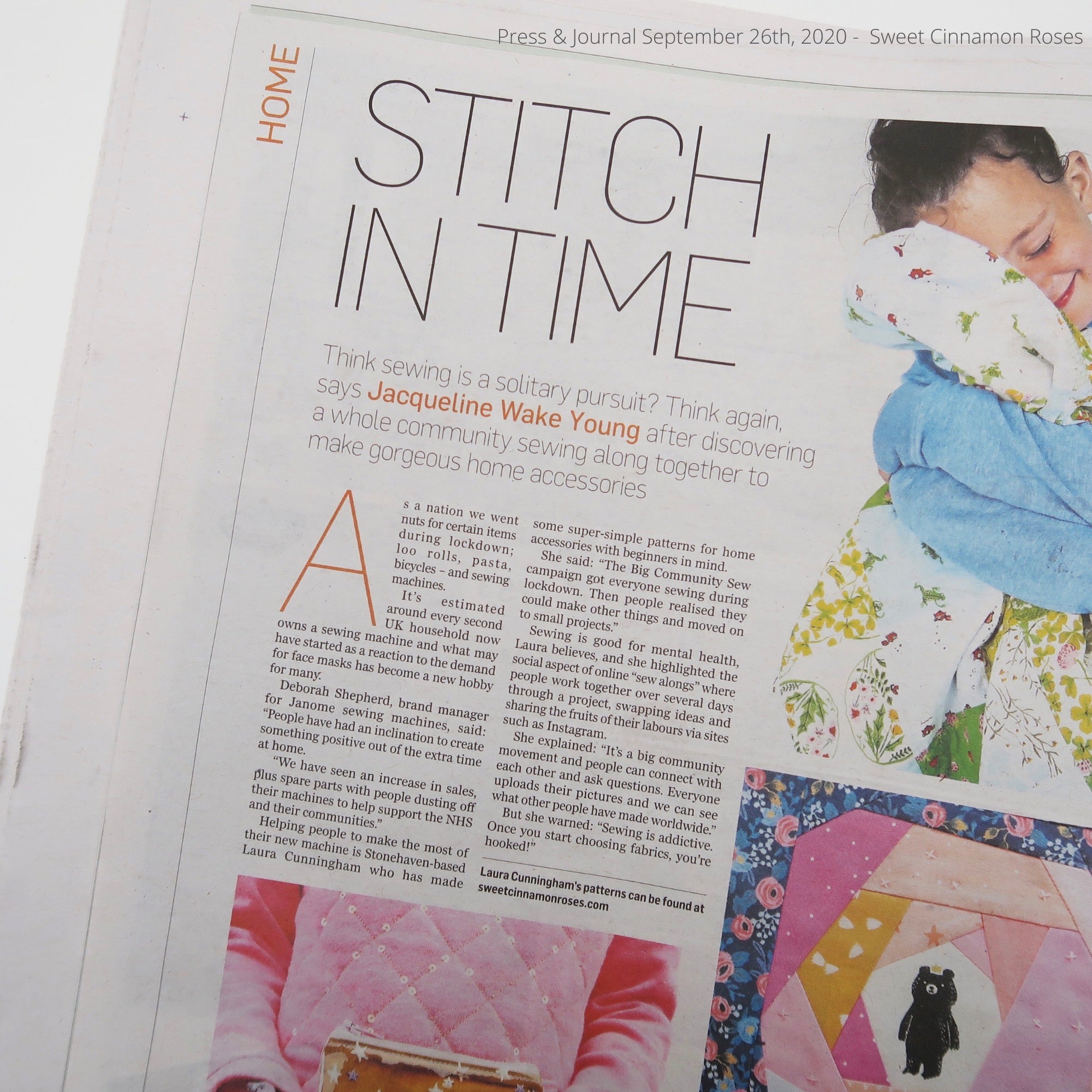 Sweet Cinnamon Roses - Press & Journal – sweetcinnamonroses