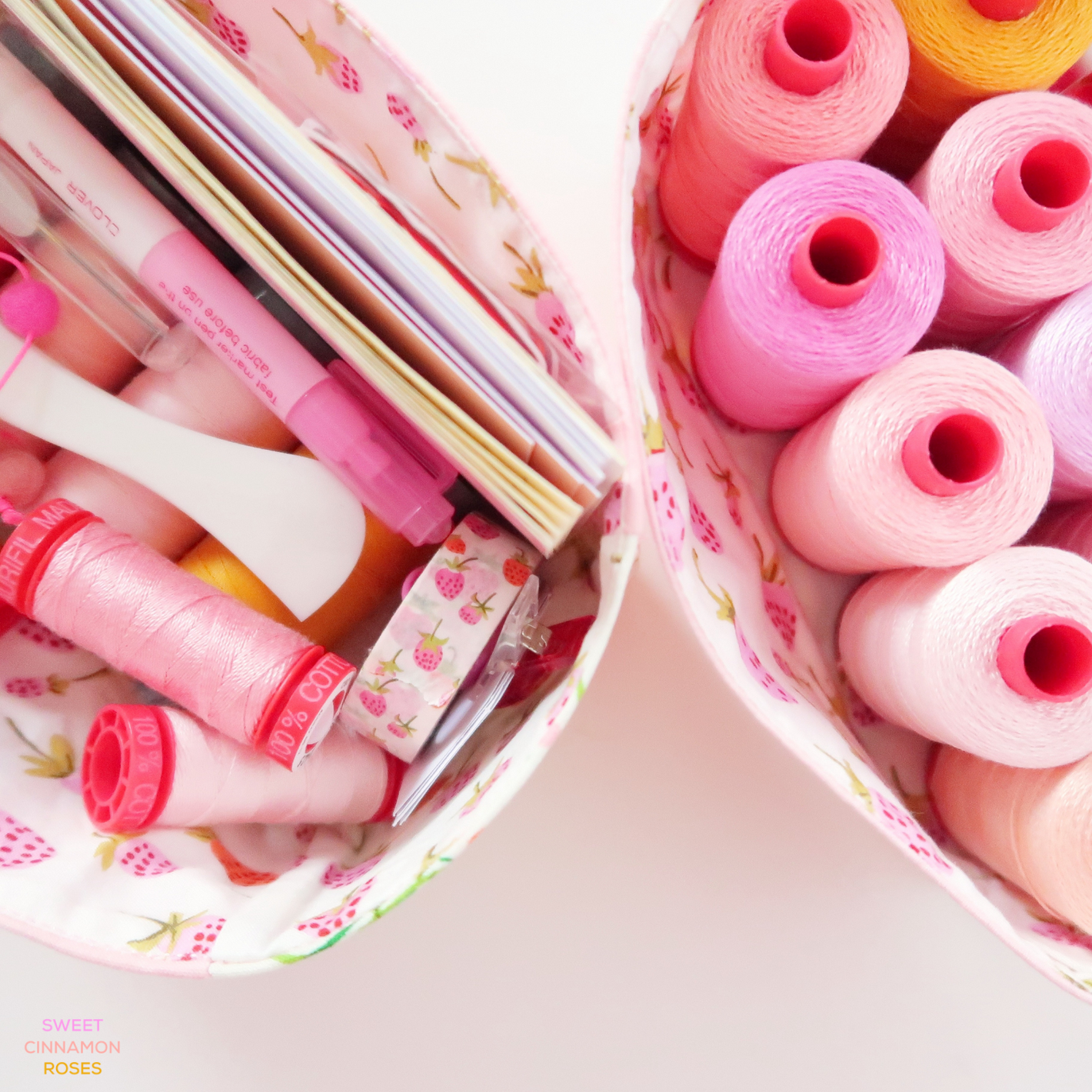 Sweet Cinnamon Roses | easy sewing patterns for beginners ...