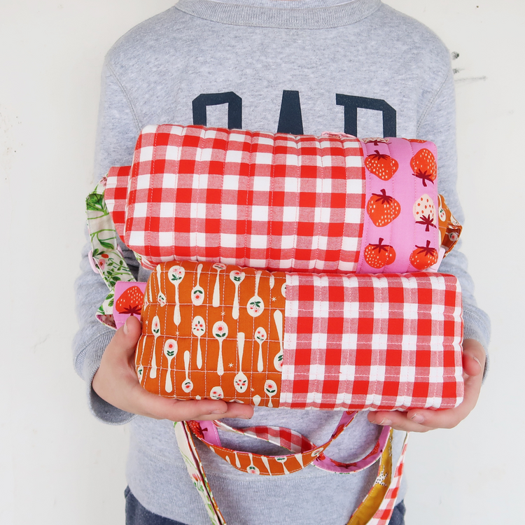 Quilted Bum Bag - sewing pattern