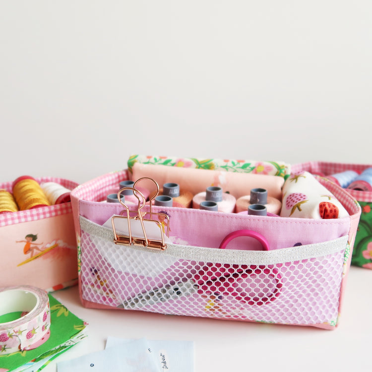 Wee Boxy Basket - sewing pattern