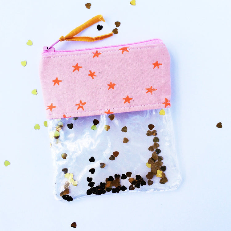 Glitter It All Pouch - sewing pattern