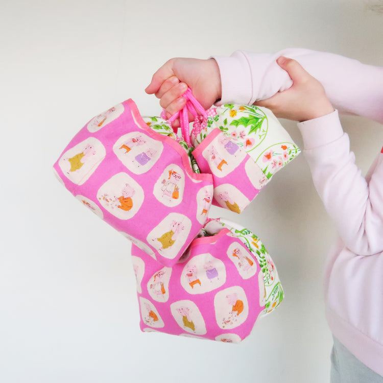 The Big Three bundle - Wee Braw Bag, Glitta Pouch and See It All Pouch