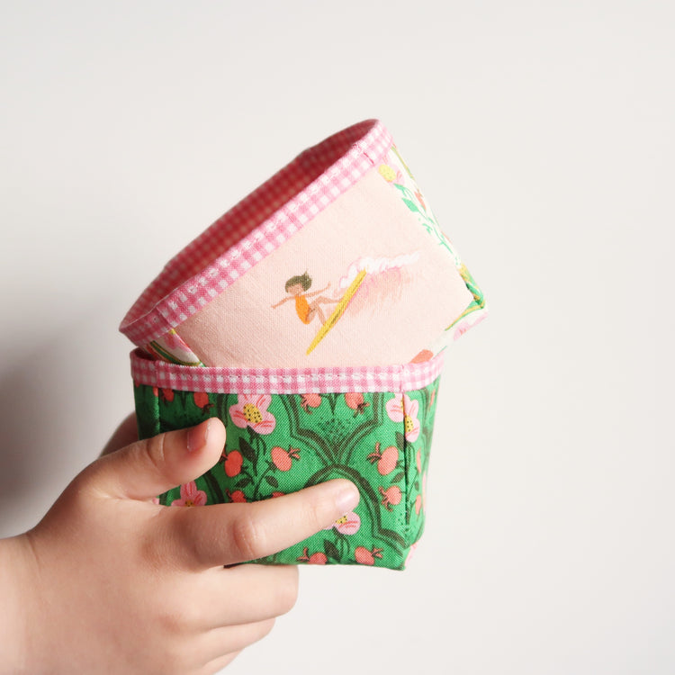 Wee Boxy Basket - sewing pattern