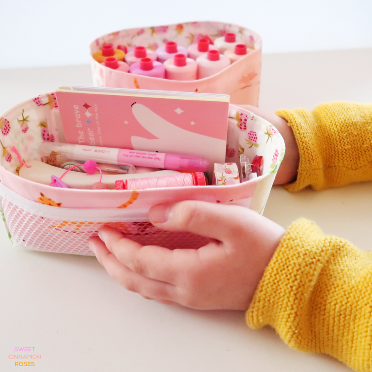 Wee Boxy Basket - sewing pattern